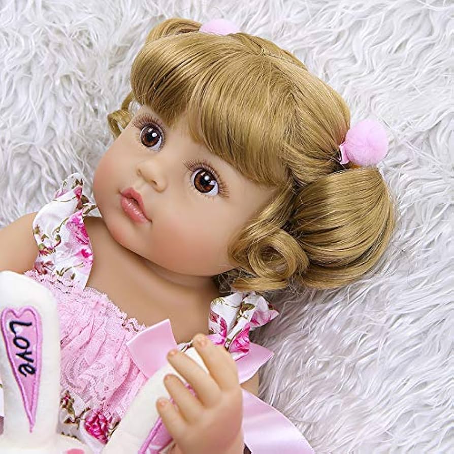 Amazon | 22インチ 55cm リボーンドール 女の子 フルボディ