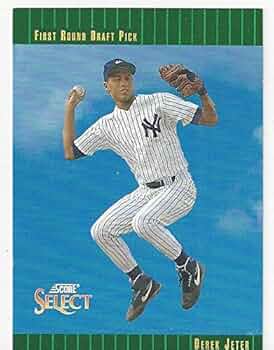 Amazon.com: Derek Jeter First Round Draft Pick Collectible