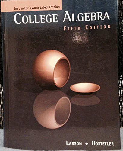 College algebra 0618066454 Book Cover