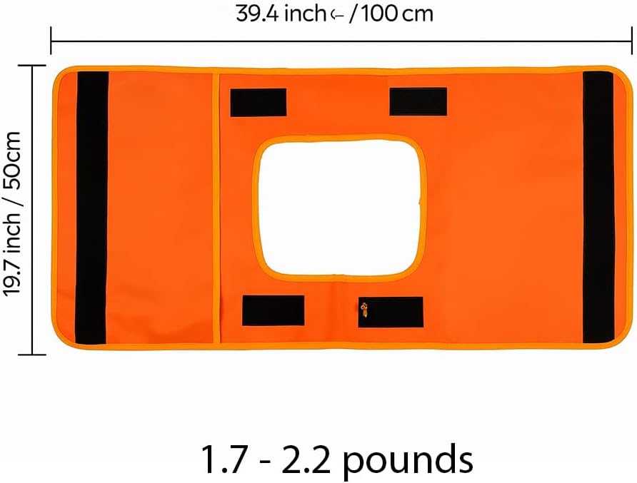 Heavy Duty Custom Winch Cable Dampener Blanket, Personalized Safety Recovery Winch Line Protector (Black-1)