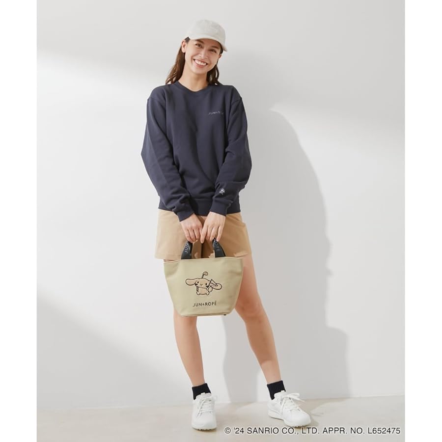 Jun & Ropé  ジュンアンドロペ【シナモロールコレクション】カートバッグ Amazon | [ジュン＆ロぺ] シナモロールコレクション カート