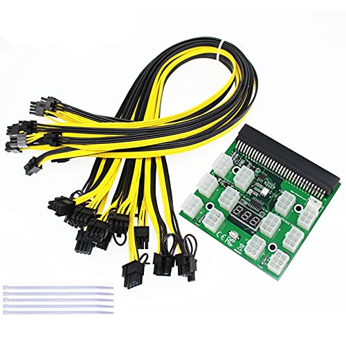 S-union ethereum eth zec mining power supply 12v gpu/psu breakout…