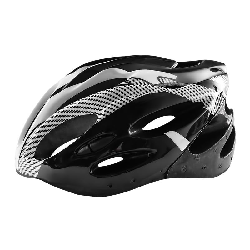 Casco Bicicleta Casco de Bicicleta MTB for Hombres y Mujeres, Casco Deportivo for Ciclismo, Accesorios Ajustables for Gorra montaña Carretera(Brown)