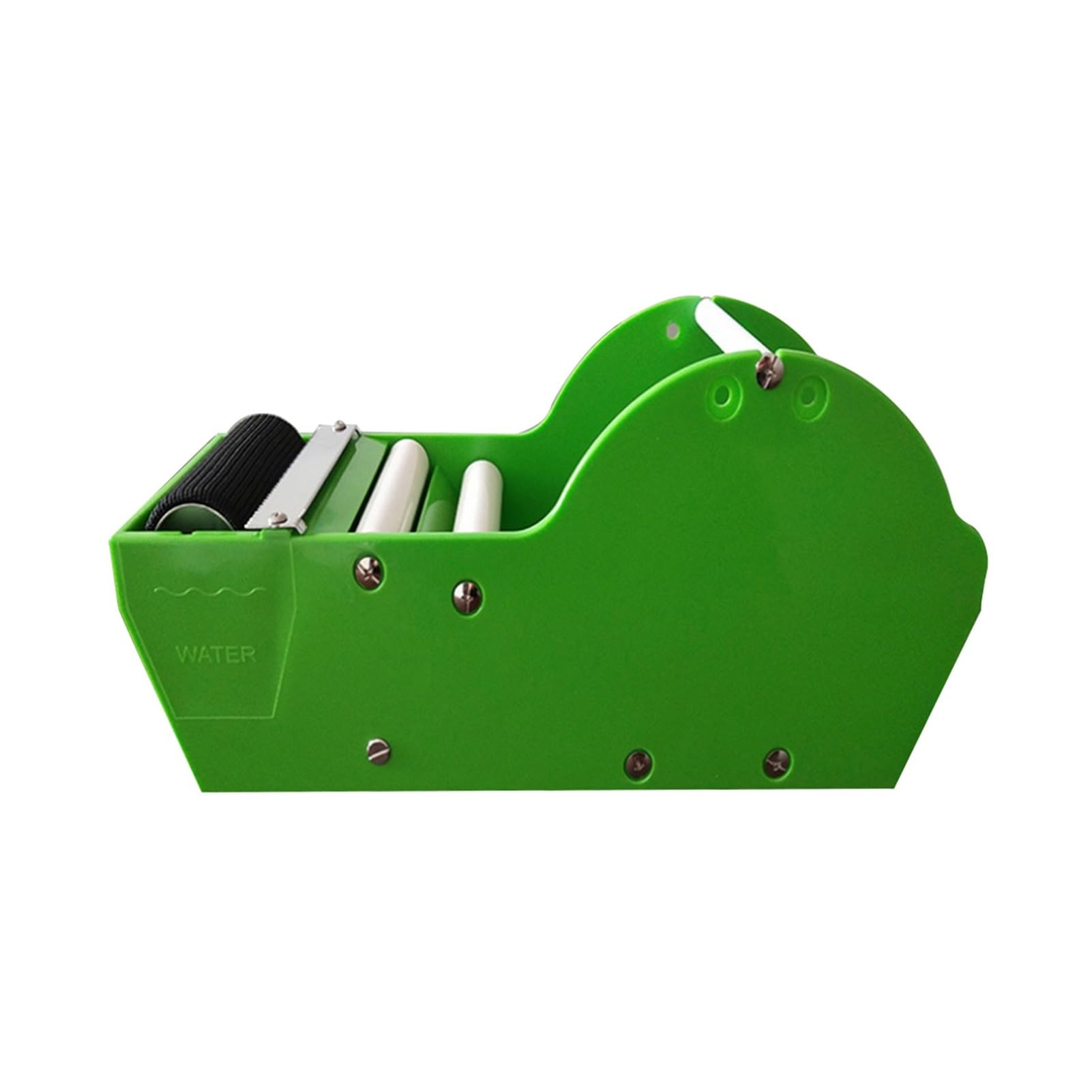 Dispensador Celo Automatico, Cortador de escritorio Manual con dispositivo de sellado Express, dispensador de cinta de envío a domicilio, suministros de oficina portátiles, papel marrón activado por a