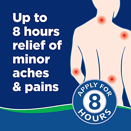 Salonpas Pain Relieving Patch, Large, 6 Count, For Back, Neck, Shoulder, Knee Pain And Muscle Soreness, 8 Hour Pain Relief #TOP2