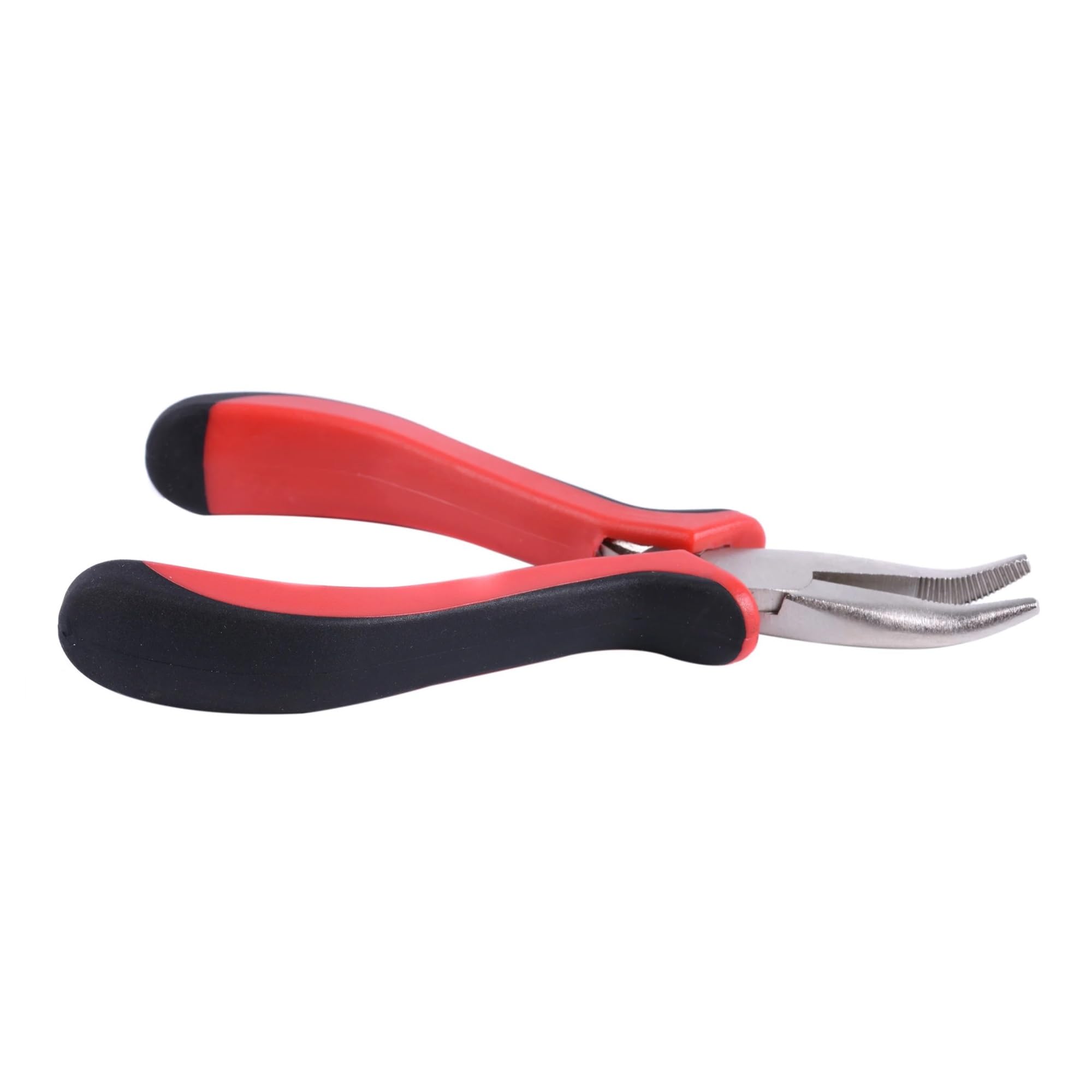 Lizhayg One Color Hair Extension Pliers Bend Tip Plier Diy Hair Extension Tool Clip Plier For Micro Rings/Links/Beads & Feather Hair Extension