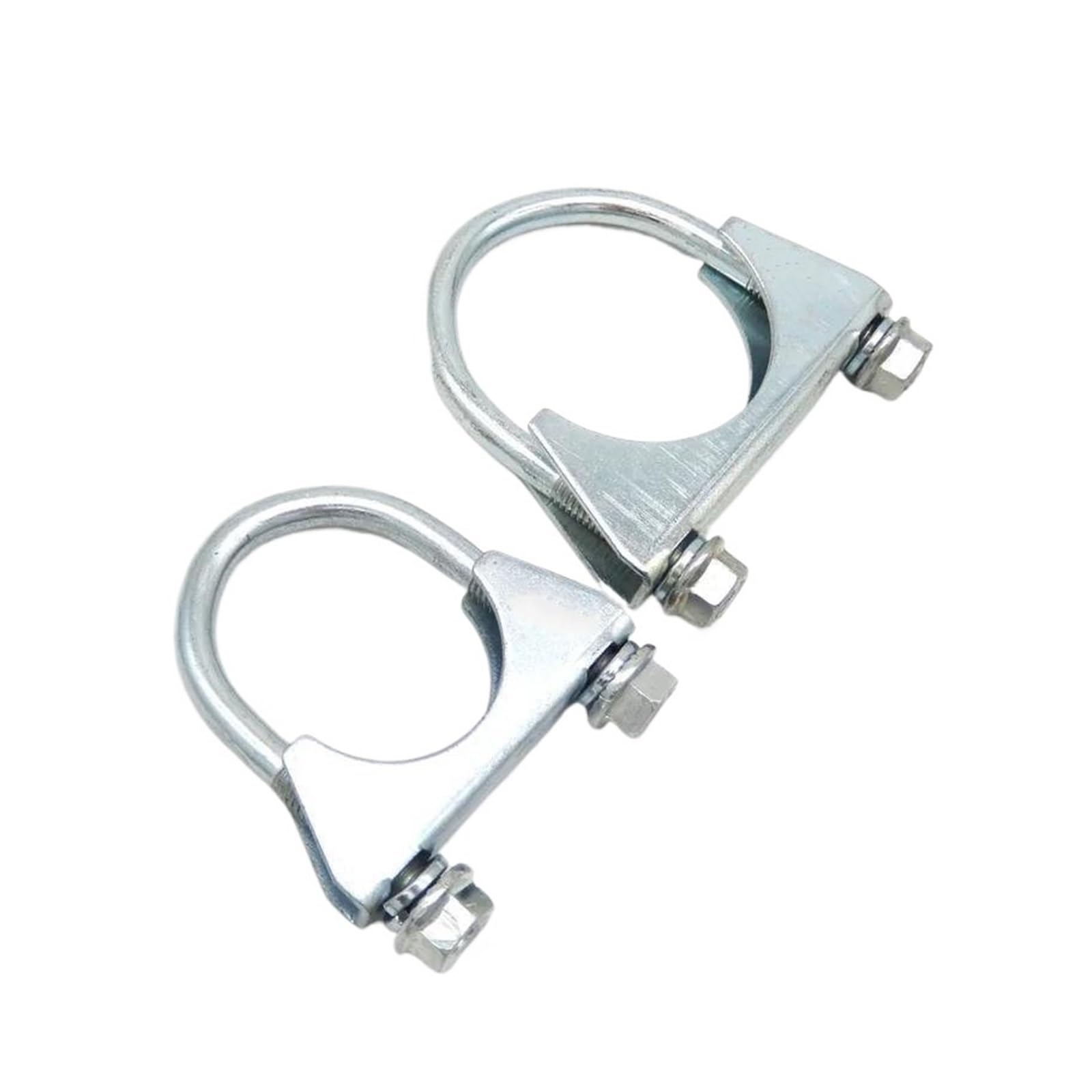Exhaust Pipe Strength Pipe Stuck Pipe Clamp Fixed Throat Hoop Clamp Under Collar Band U Tube Hoop 25-80mm(73mm)