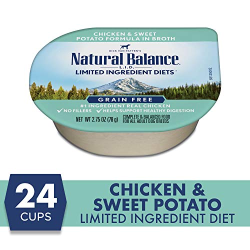 Natural Balance Limited Ingredient Diet Chicken & Sweet Potato | Adult Wet Grain-Free Canned Dog Food In Broth | 2.75 Ounce (Pack Of 24) #TOP1