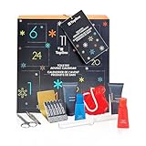 Topline Advent Calendar 2025 – Grooming & Toiletries Christmas Eve Gift Set for Men - 24 Days Countdown Beauty Advent Calendar 2025 for Dad, Boyfriend and Husband