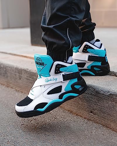 Ewing Patrick Athletics Rogue White/Black/Cyan Blue 1BM02092-1173