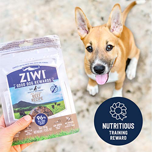 Ziwi Peak Good Dog Rewards Training Treats – All Natural, Grain-Free, Healthy Dog Treats (Beef, 3Oz) #TOP3