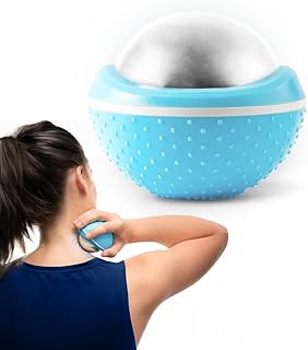 UltraCare PRO Cold Roller Ball Massager- Full Body Massager For Muscle Relaxation Of Back, Leg & Foot, Inflammation, Swelling, Deep Tissue Massage, Muscle Knots, Myofascial Release, Blue