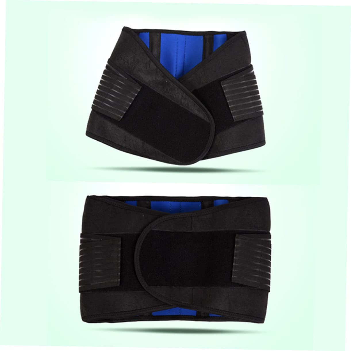 KOMBIUDA Lumbar Back Brace Sacroiliac Belt Waist Trainer Back Support Belt Breathable Mesh Elastic Comfortable Xxl