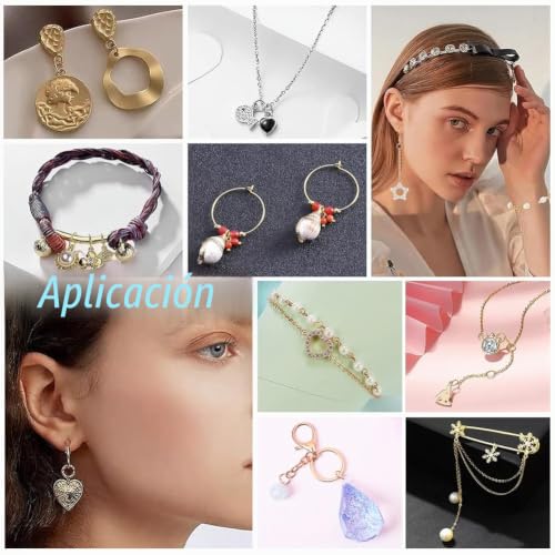 Miniatura 6 de Unicraftal 800 Piezas 304 Anillos Abiertos Acero Inoxidable Anillos Redondos De 5 Mm Anillos De Salto Dorados Conectores Metal Para La Fabricación De Joyería Y Llaveros Accesorios De Pendiente
