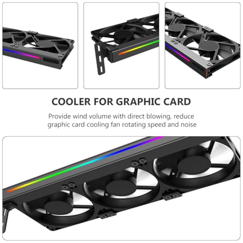 Ventilador GPU ARGB refrigeración PC con efecto luz sincronizada LABRIMP elegante 6