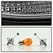 ACANII - For Halogen Model 2011-2018 VW Jetta Sedan LED U-Shape DRL Projector Black Headlights Driver + Passenger Side