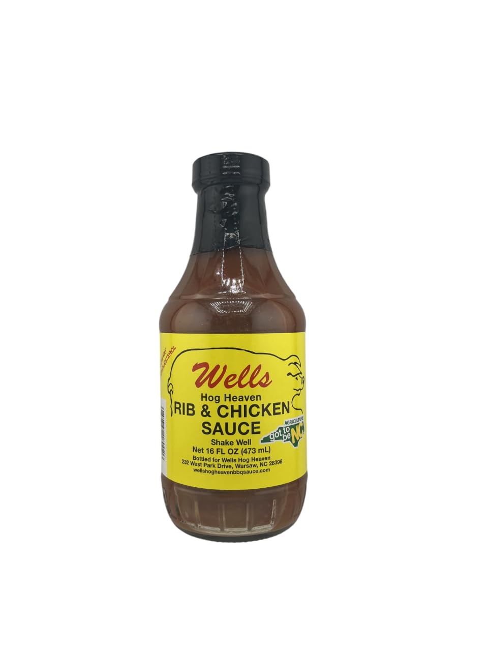 Wells Hog Heaven Barbecue Sauce (1 Gallon) | Carolina Vinegar Based Barbecue Sauce | No High Fructose Corn Syrup |