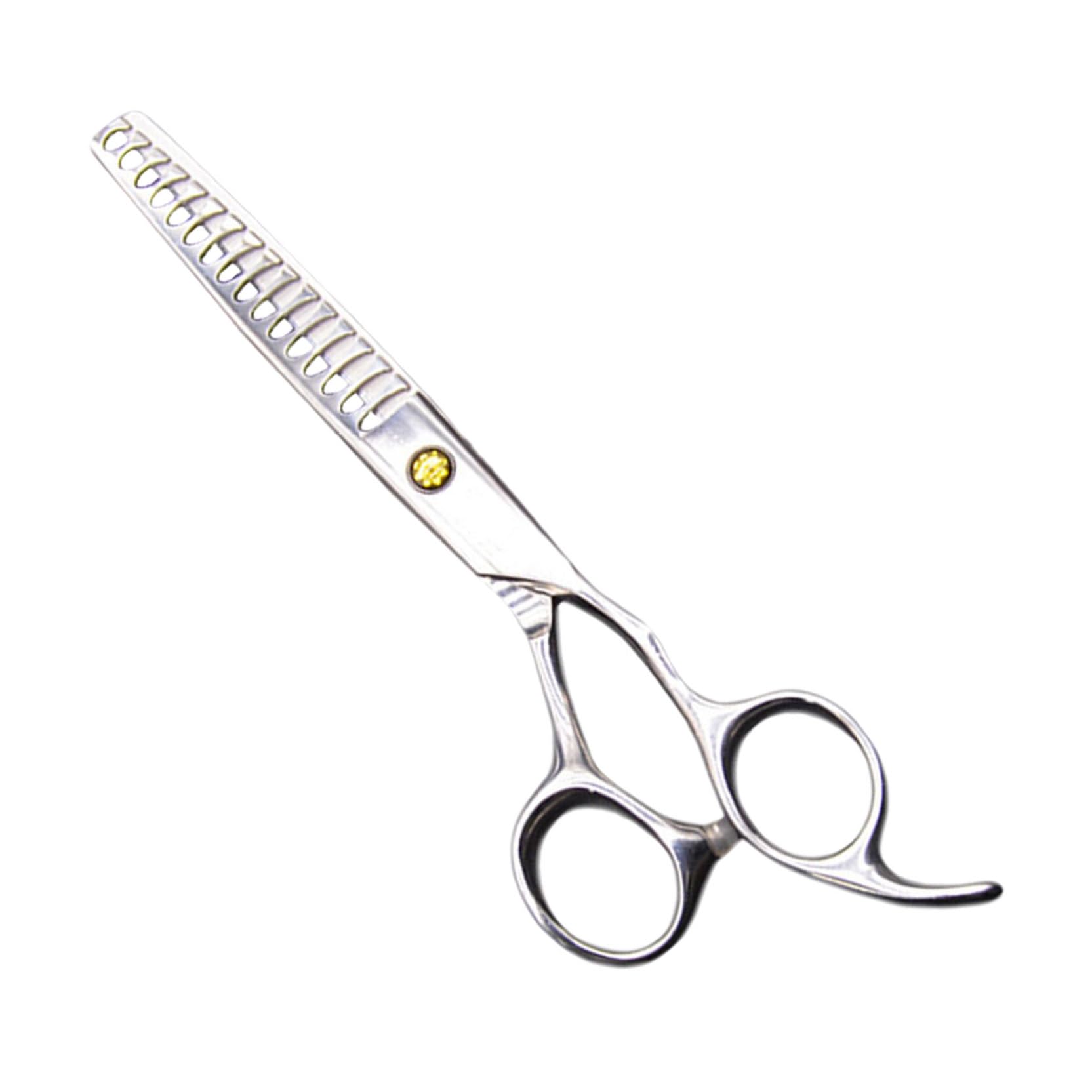 Cabilock Tijeras de Peluquería de Acero Inoxidable de 6.0 Pulgadas Diseño Ergonómico y Uso Seguro para Corte de Cabello en Casa y Salón Profesional