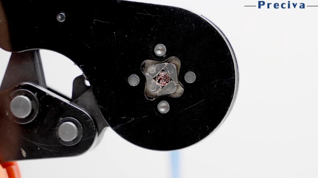 Pinza Crimpatrice Preciva Con 1170 Connettori - Autoregolabile Per Cavi 0,25-10 Mm² - Foto 12