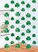 Lucky Irish Green St. Patrick's Day Shamrock Foil String Party Decoration, Foil, 7', Pack of 6