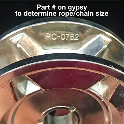 Windlass Anchor Rode 1/2" 8 Plait Nylon Spliced To 15' - 1/4" Galvanized G4 Chain (250') #TOP6