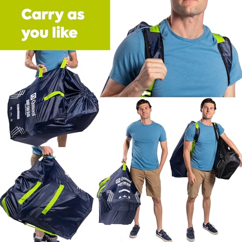 image for Qanoot Car Seat Travel Bag for Airplane – Durable Back Pack Style Ca