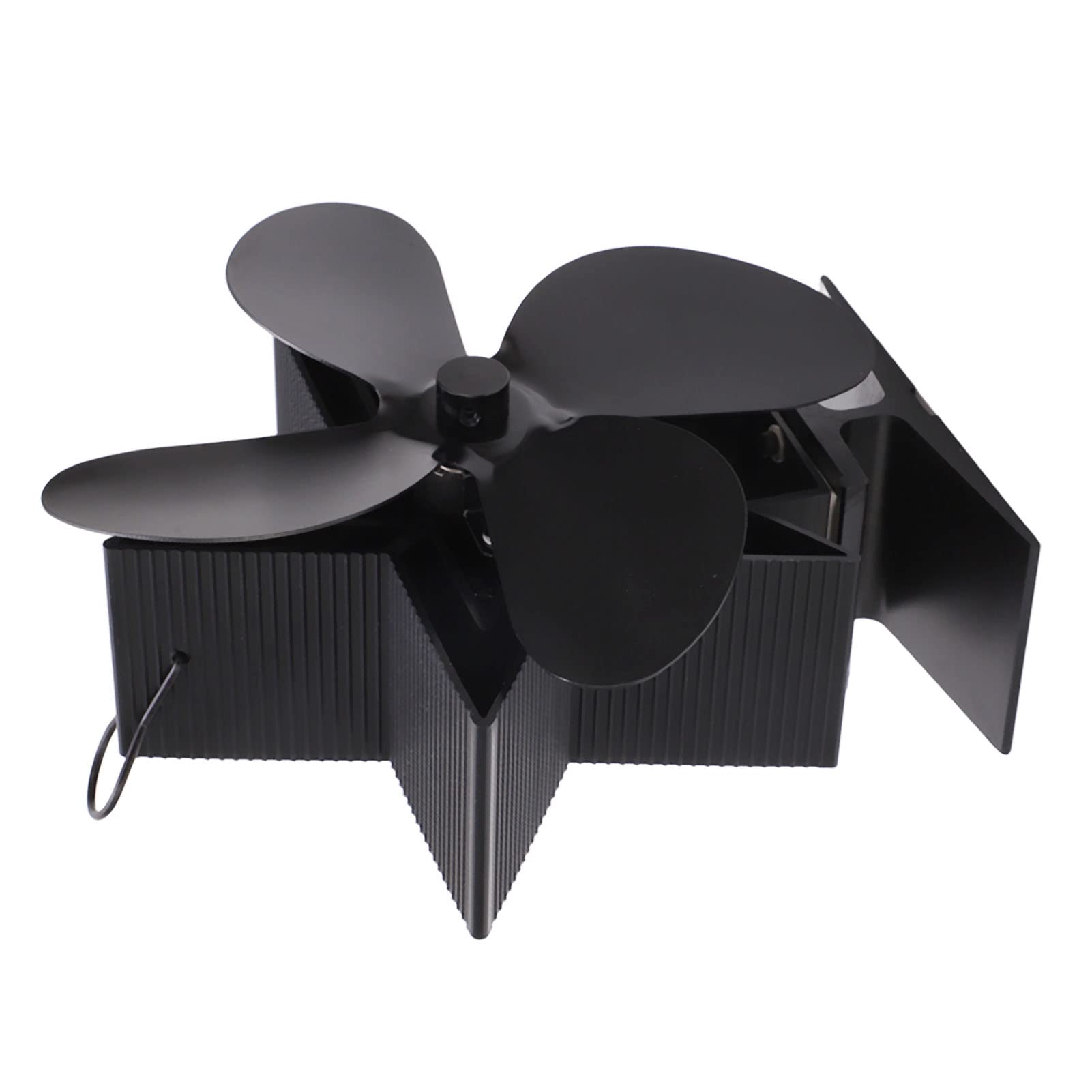 ViaGasaFamido Ventilatore Termico per Stufa a Legna, 4 Pale,