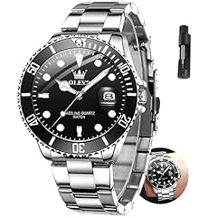 5885 Siver Stainless Steel/Black Dial