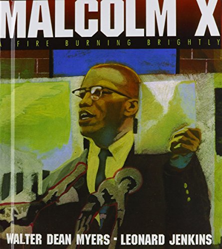 Malcolm X: A Fire Burning Brightly 144200374X Book Cover