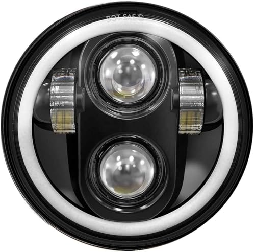 Phare de moto 5.75 pouces pour rouler de nuit en Sportster