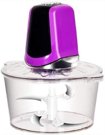 Food Processor, Household Electric Stainless Steel Automatic Meat Grinder, Meat, Vegetable, Fruit and Nut Chopper(26 * 18 * 11CM)