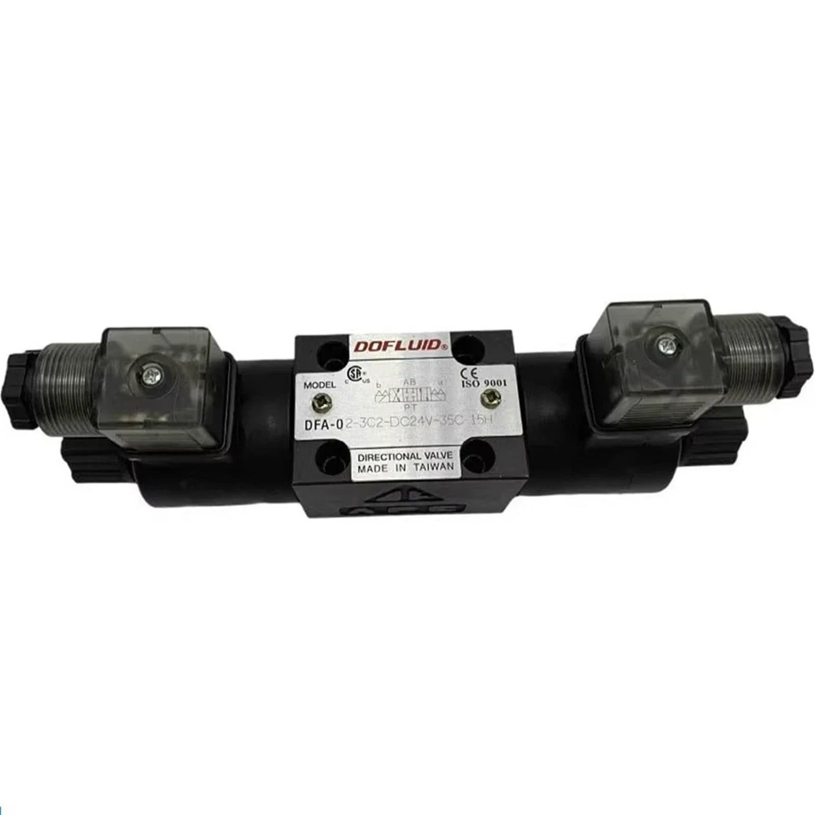 Électrovanne DFA-02-2D2-D24-35-51 à commutation rapide et haute pression