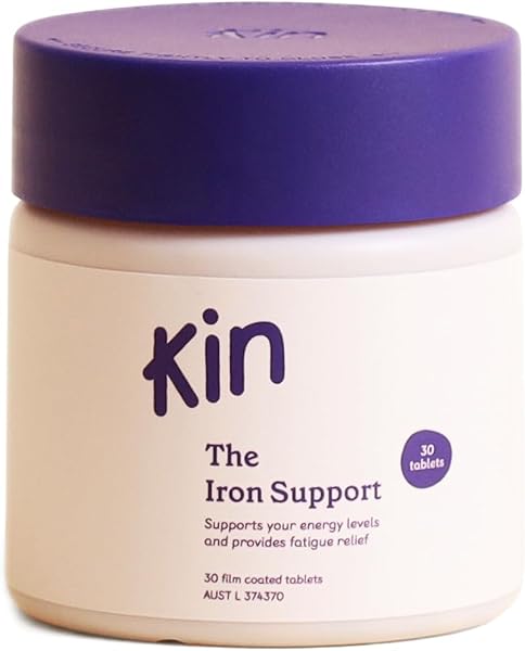Kin Iron Support Supplement for Energy