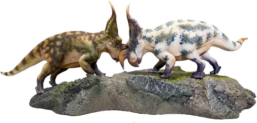 XINPANYIAN 2 Pieces Haolonggood Einiosaurus Dinosaur+Platform Model Set, 1:35 Scale Scene Suite Collection