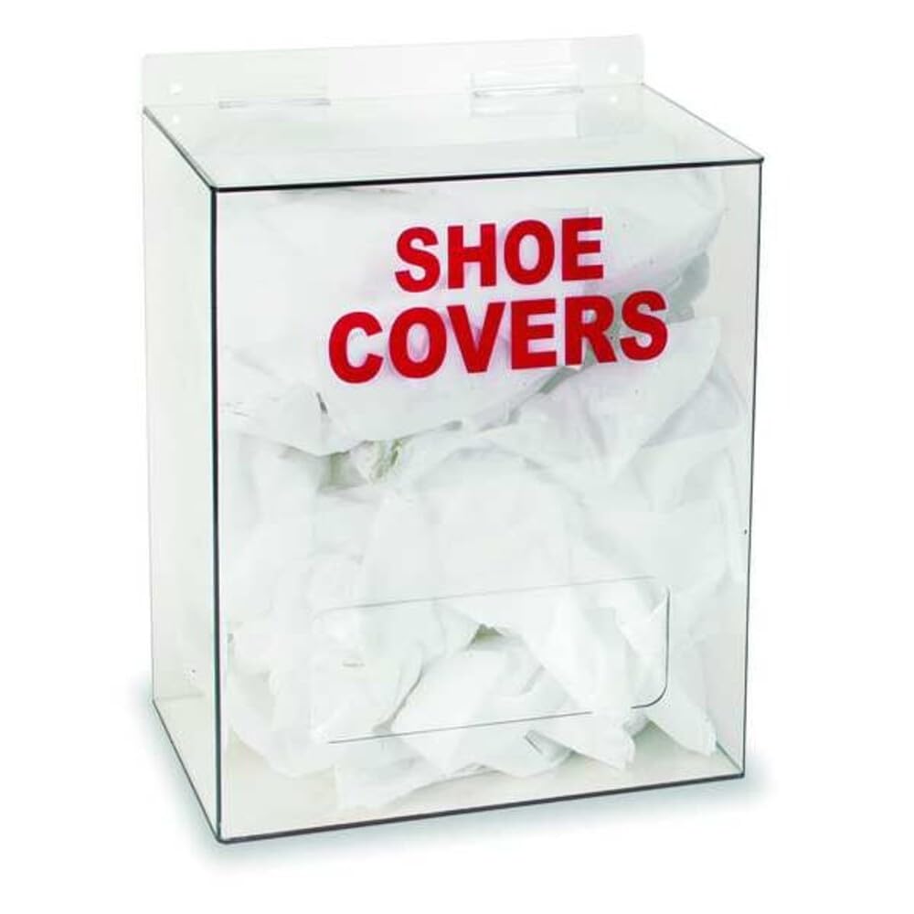 Shoe/Boot Cover Dispenser,PETG,Clear