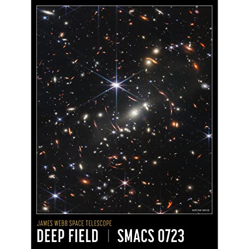Image of Artery8 NASA James Webb Space Telescope First Deep Field SMACS 0723 Poster Premium Wall Art Canvas Print 18X24 Inch