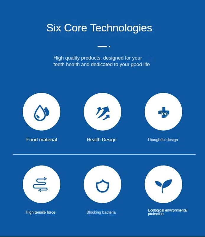 Floss Gang Dental Floss Sticks 8-Pack (400 Sticks) w/Case(0.03 Foot (Pack of 8))