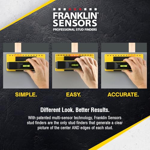 image for Franklin Sensors ProSensor 710+ Stud Finder with 13-Sensors, Wood & Me