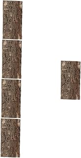 FRCOLOR 5 Peças De Paisagismo De Tanque De Peixes De Estimação Casca De Cortiça Para Terrário Fundo De Tanque De Répteis Decorações De Terrário Casca De Cortiça Fundo De Terrário Fundo De