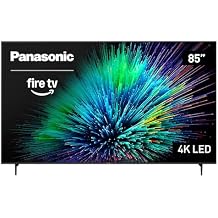 Panasonic W70 Series 2025 Model 85" LED 4K Ultra HD Smart Fire TV, Press & Ask Alexa, Apple AirPlay, HDR10+, HDMI 2.1, and Bluetooth Support - 85W70BP