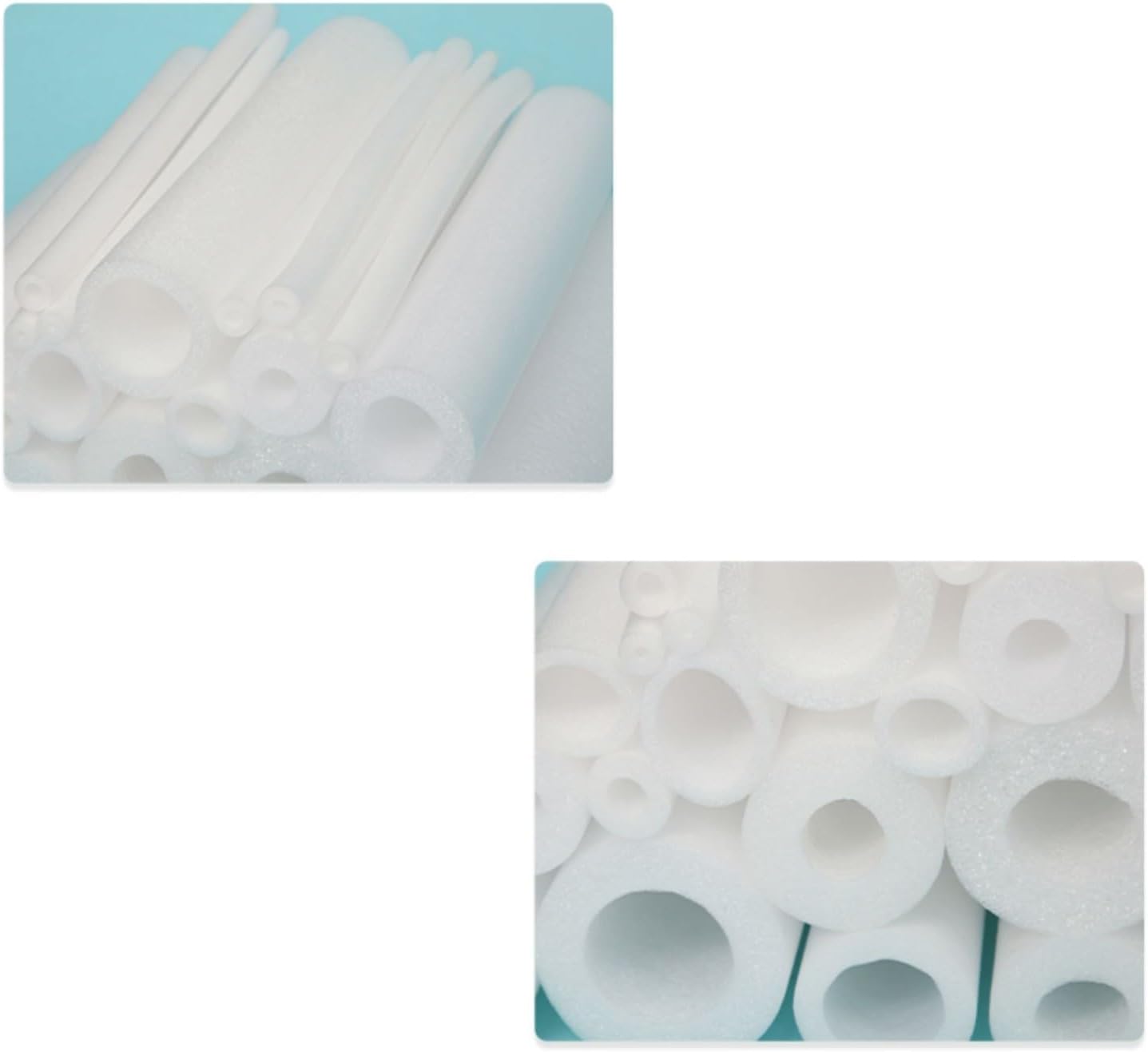 10 Pcs Pool Noodles, DIY Decorations Heavy Duty Pool Noodles Foam Hollow Noodles for Swimming Floating Craft Projects