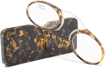 Ultra-Light TR90 Card-Type Reading Glasses for Women Men Senior Glasses Stylish Portable Micro Reading Glasses with Dedicated Case Included, Available in 3 Colors, Diopter Range "1.0 to 3.5