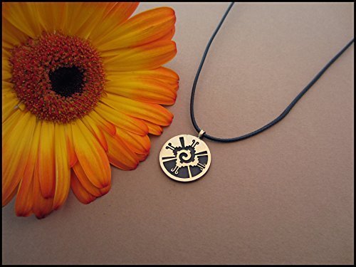 Baldur Jewelry - Mayan Inca Aztec Butterfly Necklace For Men Women - Hunab Ku Galactical Aztec Mayan Pendant Necklace Amulet Charm - Mayan Butterfly Pendant - Brass Inca Pendant Ku Jewelry Gifts #TOP1
