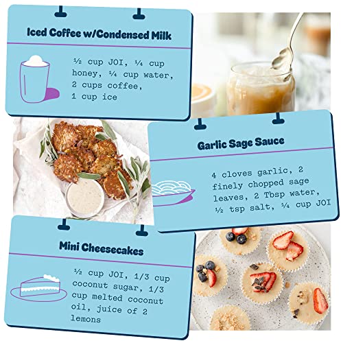 Unsweetened Almond Cashew Concentrate Bundle By Joi - 3-Pack X 27 Servings - Vegan, Kosher, Shelf-Stable, Keto-Friendly, And Gluten-Free #TOP4