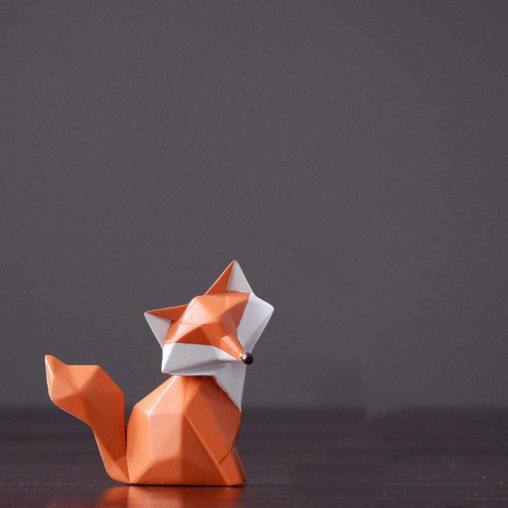Idée cadeau déco originale avec ce petit renard en résine