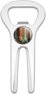 GRAPHICS & MORE Guitars Electric Acoustic Rock and Roll Wood Paneling Golf Golfing Divot Repair Tool Bottle Opener