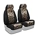Coverking Front 50/50 High Back Bucket Custom Fit Seat Cover for Select Chevrolet Corvette Models - Neosupreme Camo Real Tree (Max-5 with Black Sides)