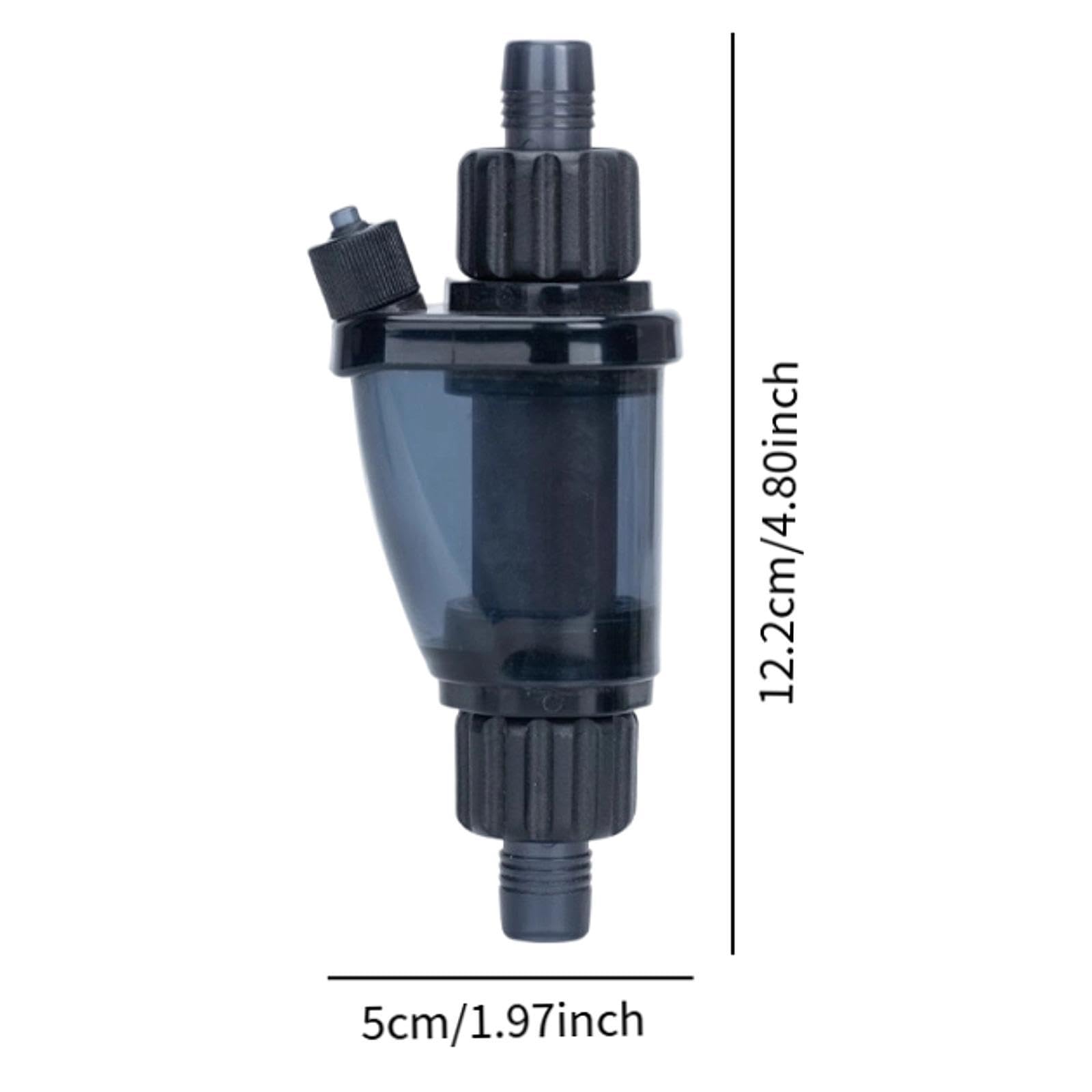 MagiDeal Accessorio diffusore di CO2 per Acquario, Strumento per Acquario, Accessorio Pompa dell'Aria, raffinatore Esterno di CO2 per acquari piantumati, per 12mm
