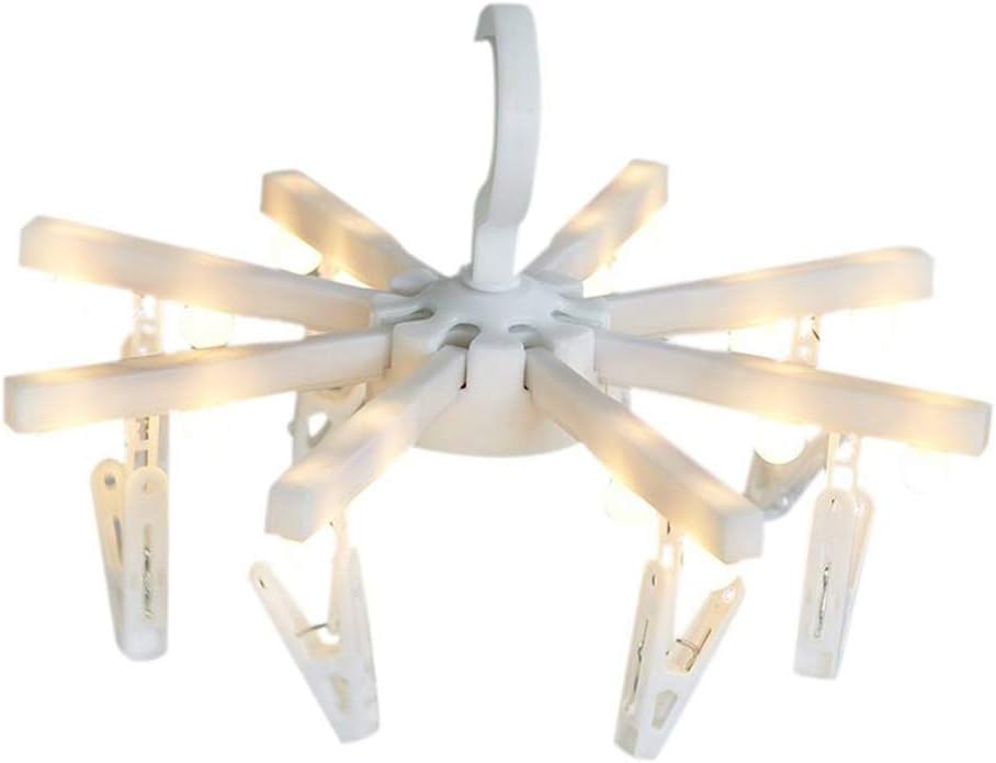 Coat Hangers,Clothes Organizer,(Pink) (White One Size)