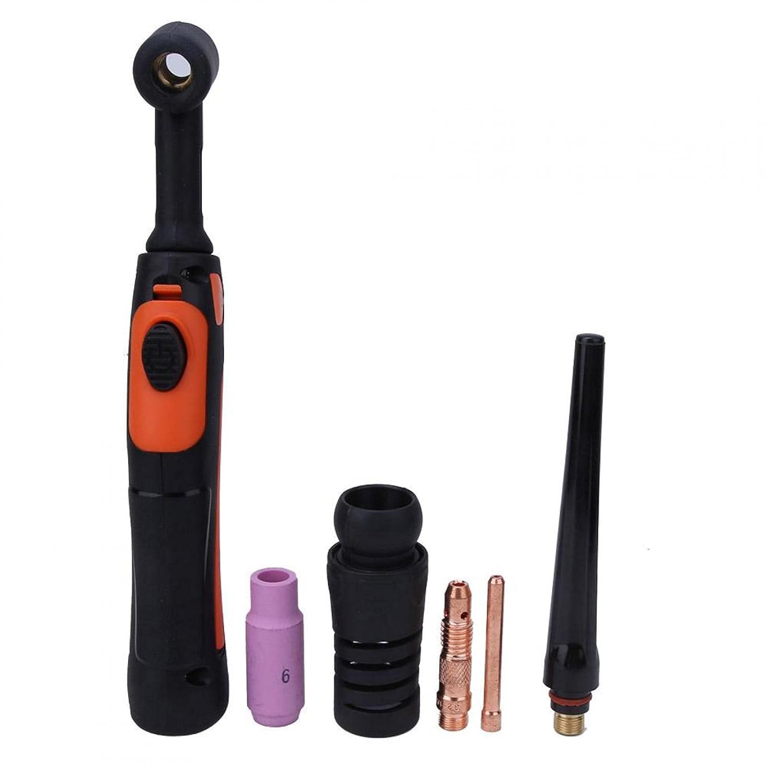 Welding Torch Head Body, Collet Alumina Nozzle Consumables Electrode